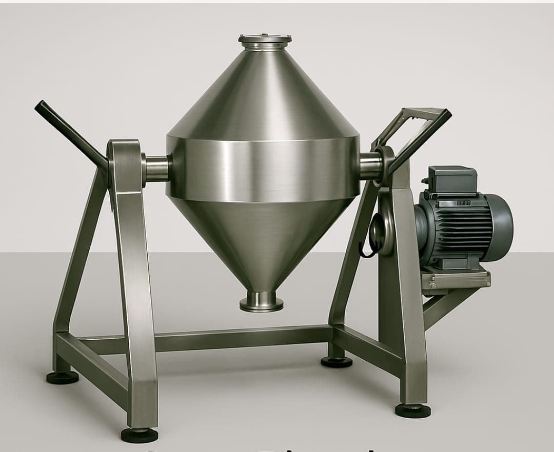 Cone Blenders - Industrial cone blenders engineered for uniform mixing of po