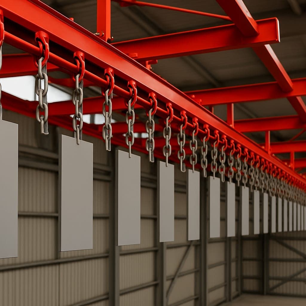 Overhead Conveyors - Space-efficient overhead conveyor systems with precision tra