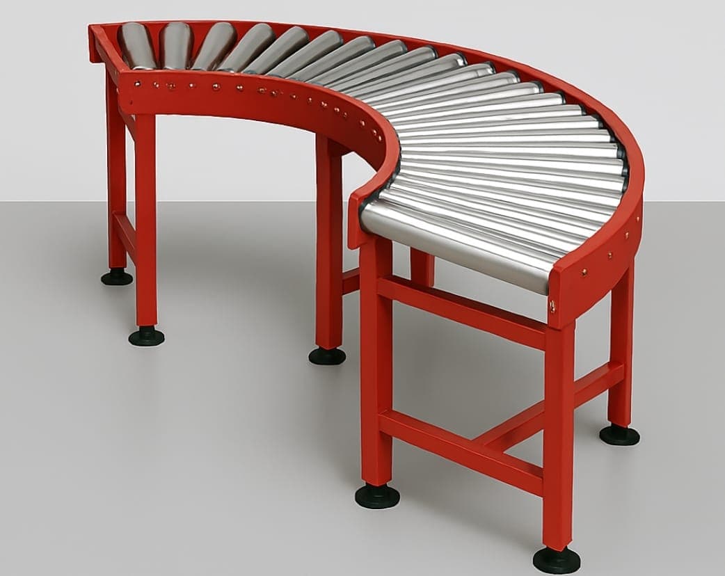 Roller Conveyors - Versatile roller conveyors with heavy-duty construction and